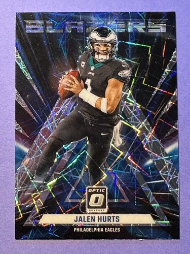 2023 Panini Donruss Optic - Blazers #1 Jalen Hurts Lazer Prizm SSP Case Hit