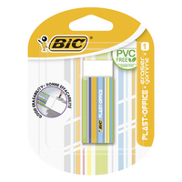 3086123388567 BIC Plast-Office Gumka Blister 1 Sztuka BIC