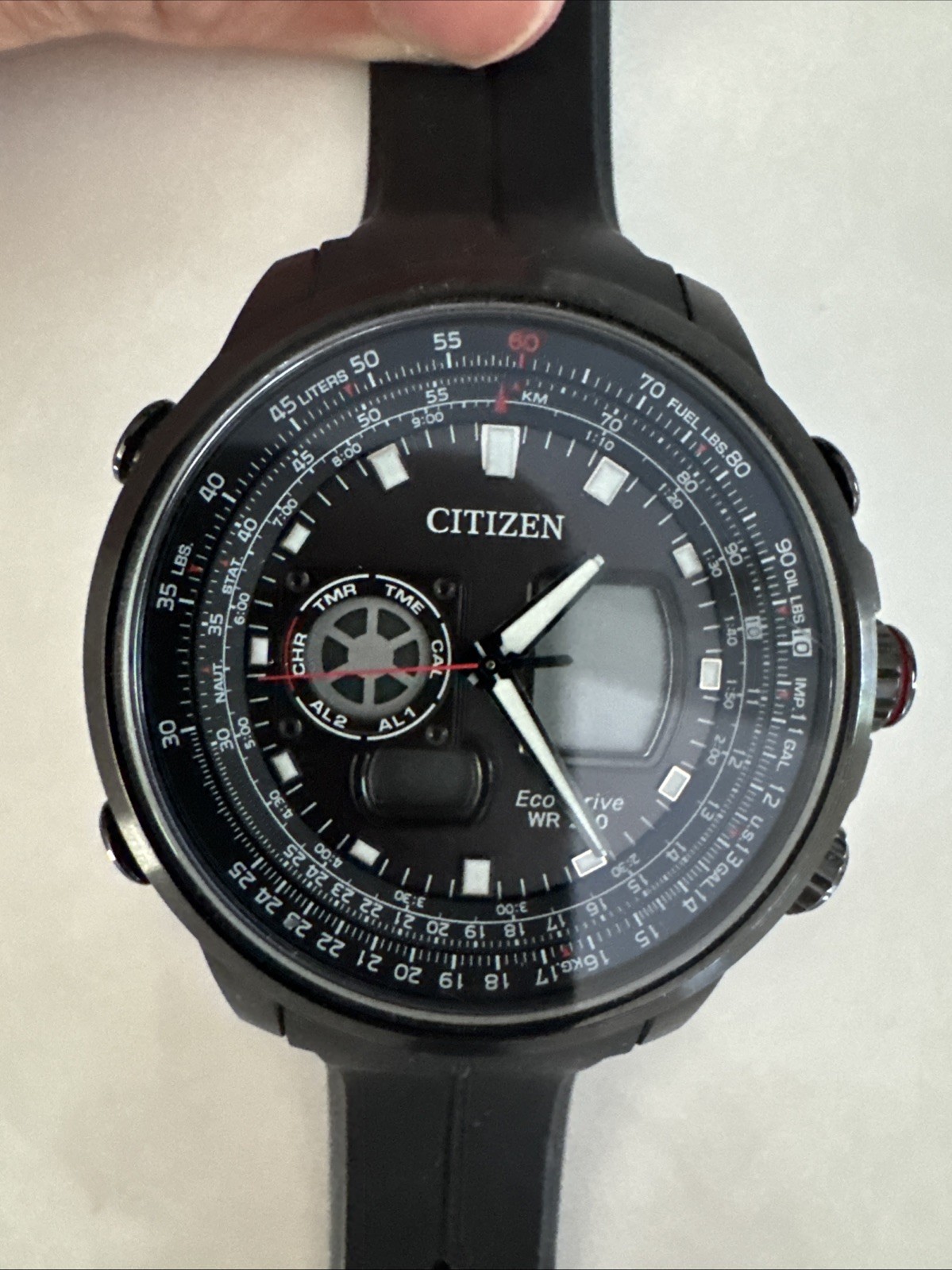 CITIZEN Eco-Drive WR200 Men'sWristwatch Solar - Gem