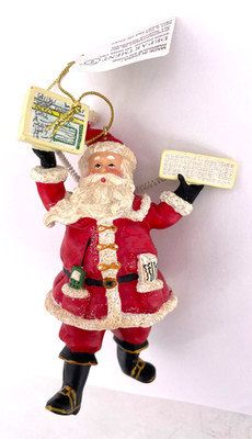 Department 56- Computer Santa Ornament 4''- #43974