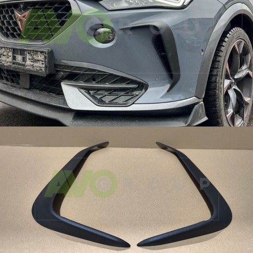 Black matt vent frames for front bumper Cupra Formentor ABS Matt - 第 1/12 張圖片