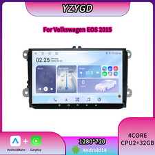 Per Volkswagen EOS 2015 Android14 Autoradio Carplay GPS Multimedia Navi