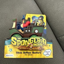 424 SpongeBob Movie Bikini Bottom Boaters Mr Krabs Boat Toy Funrise Nickelodeon