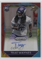 2015 Panini Prizm Rookie Signatures Tie-Dye 12/25 Trae Waynes #RS-TW Auto 2t2