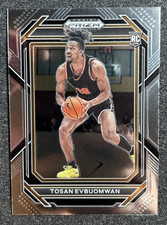 2023 Panini Prizm Draft Picks Tosan Evbuomwan #11 Base Rookie RC Princeton