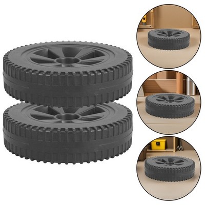 4 Pcs Trolley Casters Grill Wheels Replacement Bbq Replacements Barbecue
