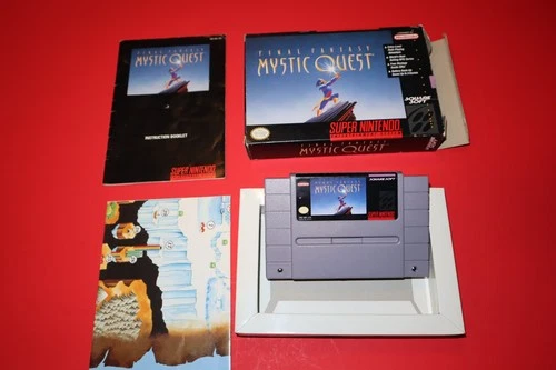 FINAL FANTASY: MYSTIC QUEST FOR SUPER NINTENDO SNES COMPLETE & TESTED!