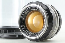 6 blades MINT /Case Cap Nikon Nippon Kogaku Nikkor-S 50mm f1.4 Lens From JAPAN