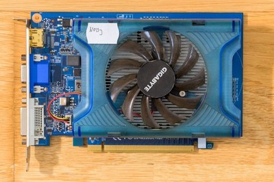 Gigabyte GV-N220OC-1GI | Nvidia GeForce GT 220 | PCIe VGA Card | 1GB RAM - Works