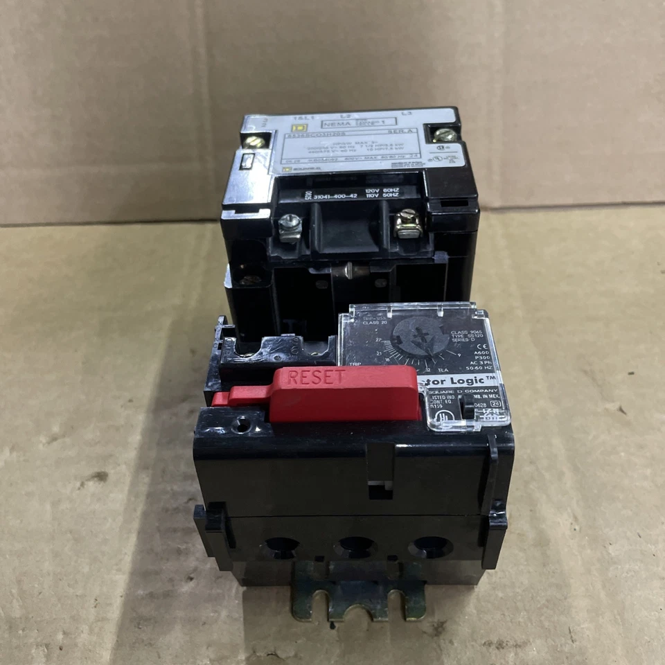 Square D 8536SCO3H20S Size 1 SEE PICS - Image 3 of 4