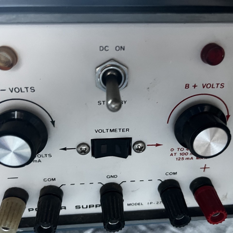 Vintage Heath Tube Regulated HV Power Supply IP-2717A High Voltage | eBay
