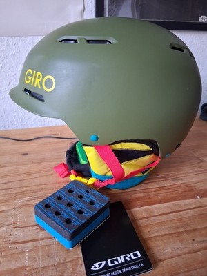 GIRO DISCORD Ski und Snowbord Helm Adult Helmet Gr. S Farbe Oliv (52 - 55 5 Cm)