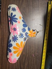 Vintage Inflatable Clothes Hanger Retro Flower Power 60  s 70  s