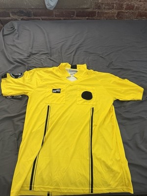 Official Sports Economy Short Sleeve Referee Jersey -Size L