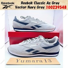 Reebok Classic Az Gray Vector Navy Gray 100239548 Men's Size