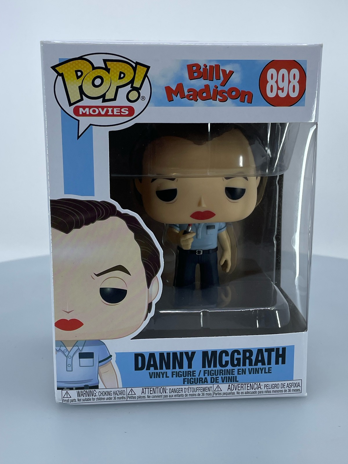 Funko Pop! Figura Vinilo Películas Billy Madison Danny Mcgrath #898 Caja Dañada