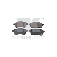 Bremsbelagsatz, Scheibenbremse NK 223976 FüR Renault, Hinterachse