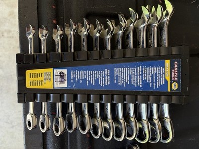 Carlyle 12 Pc Ratcheting wrench Set Metric