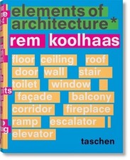 Koolhaas. Elements of Architecture by Rem Koolhaas: Used