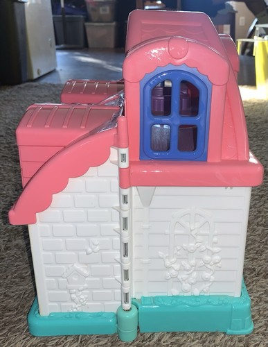 Fisher Price Little People Sweet Sounds casa delle bambole rosa - Foto 7 di 8