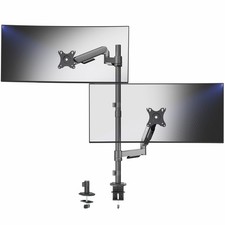 VIVO Extra Tall Dual 17" to 32" Monitor Mechanical Spring Sit-Stand Desk Mount