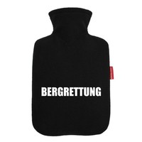 WäRmflasche Bergrettung Schriftzug Geschenkidee Bergrettung Geschenk PräSent Mit