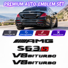 Für Mercedes S-Klasse S63S V8BITURBO AMG Fahrzeugaufkleber 4 Einheiten Design Für Mercedes S-Klasse S63S V8BITURBO AMG Fahrzeugaufkleber 4 Einheiten Design