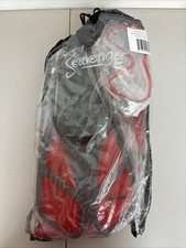 Seavenger Diving Snorkel Set S/M Gray/Clear Red New In Wrapping