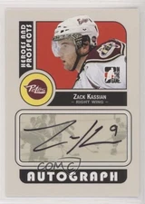 2008-09 ITG Heroes and Prospects Auto Zack Kassian #A-ZK Auto 0c2