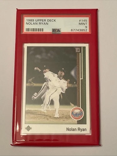 1989 Upper Deck Nolan Ryan #145 PSA 9 MINT HOF 67743852