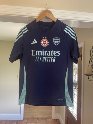 Arsenal Adidas Tiro 24 Training Jersey Size 13/14 Y US Size Large