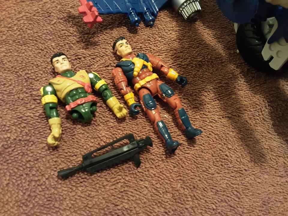 Marco electrónico ExoSquad JT Marsh Ariel Attack Playmates Exo Squad Mech de colección 1993 EE. UU. Foto 4 de 4