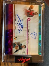 2023 Leaf Superlative S2-5 Damian Liillard & Demar Derozan Autograph Card #2/7
