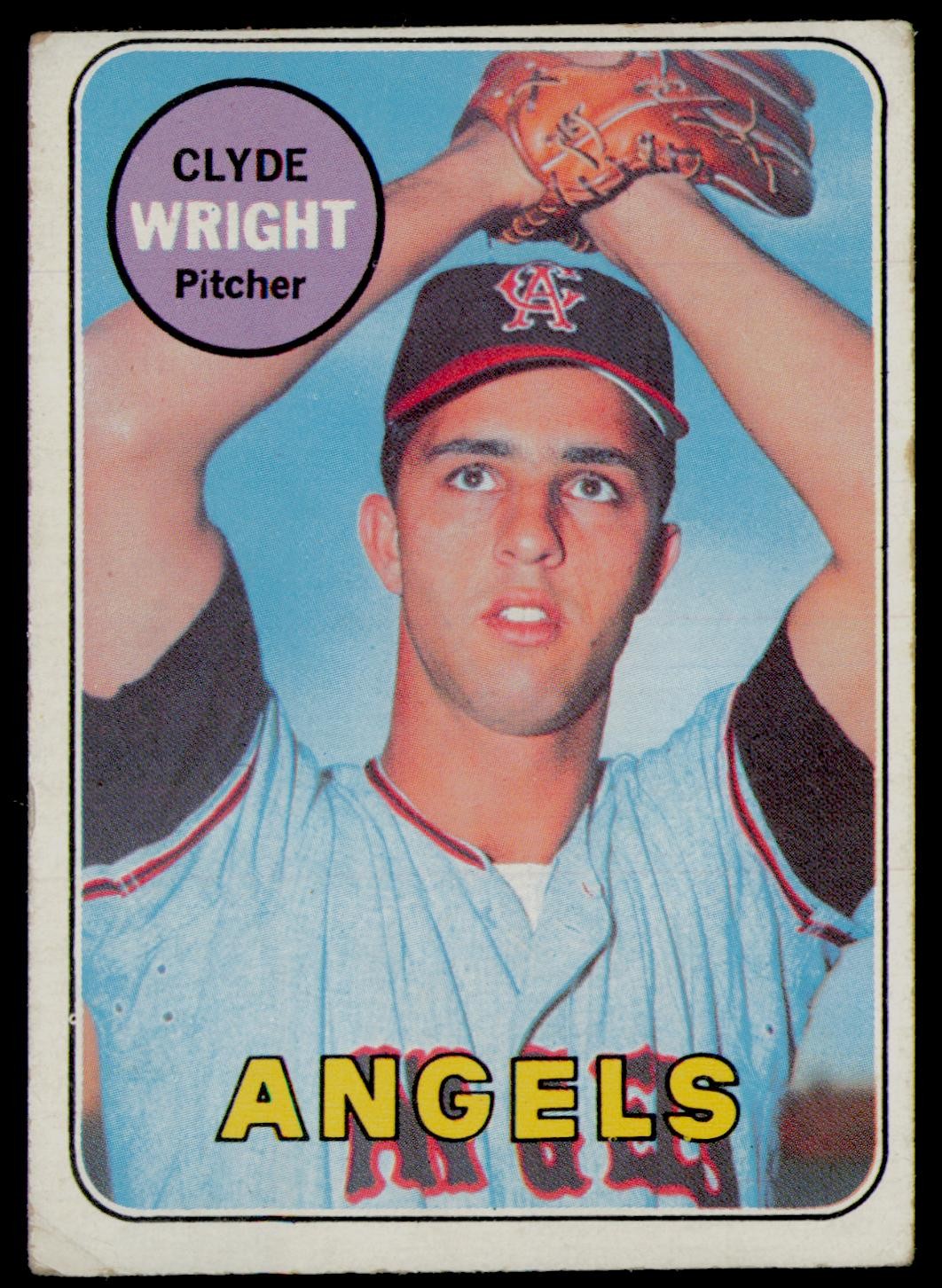1969 Topps #583 Clyde Wright