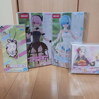 Re:Zero Birdcage Dress Rem/Ram 2 Figurenset mit Bonus