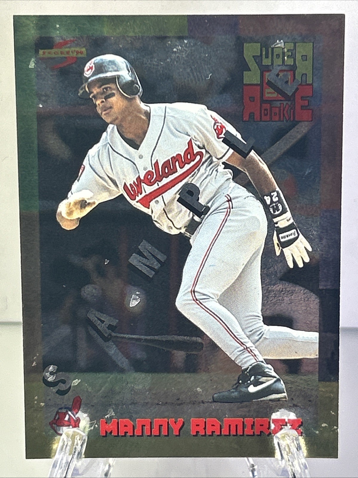 1994 Score Rookie & Traded - Samples Manny Ramirez #SU2