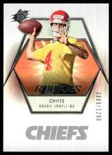 2006 SPx #97 Brodie Croyle RC /1299 - FB
