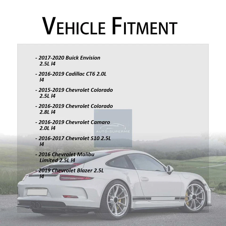 SMP Engine Coolant Temperature Sender / Sensor For Cadillac XTS 3.6L 2014-2019 - Image 3 of 4