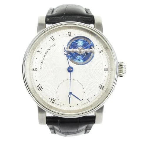 RELOJ SCHAUMBURG Unikatorium Classic II cuerda manual UNIKATORIUM-CL2BL con caja Foto 3 de 4