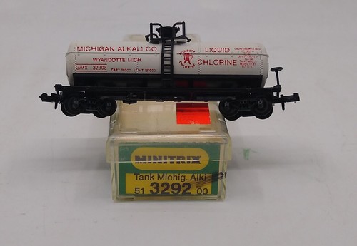 Minitrix 3292 Michigan Alkali Co. Carro cisterna LN/caja | Zustand: Used