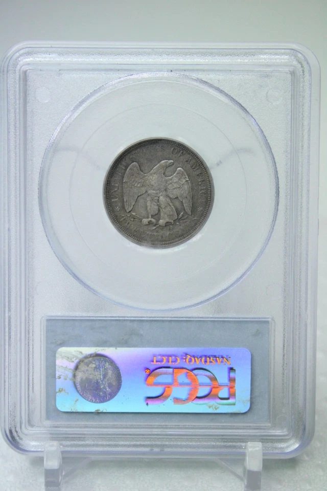 1875-S Seated Liberty Twenty Cent 20C PCGS XF45 #8626 - Image 3 of 4