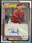 2024 Bowman Chrome Mega Box Druw Jones Mojo Refractor Auto /25 #BCP-60