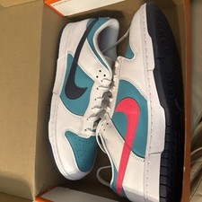 Nike Dunk Low Retro Dusty Cactus Thunder Blue Pink sz 12 Men's da