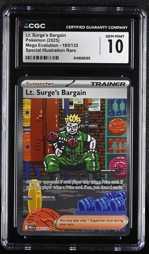 Lt. Surge's Bargain graded CGC 10 for sale on eBay