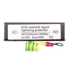 RJ45 Plug Ethernet   Protector Thunder Arrester 100MHz Y4Q87900
