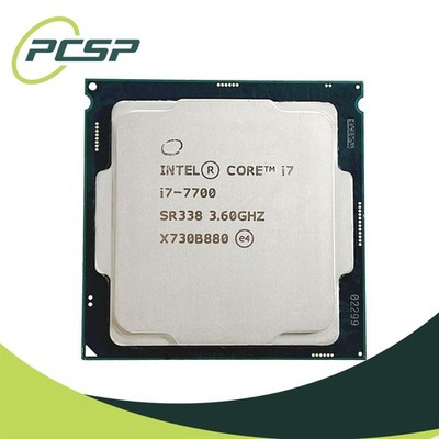Intel Core i7-7700 3.60GHz 4-Core LGA1151 SR338 8MB 65W CPU Desktop Processor