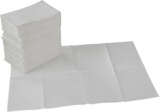 ECR4Kids 2-Ply Disposable Sanitary Liner, Changing Station Tissue, White