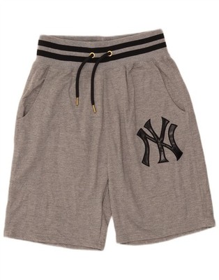 COOPERS TOWN Mens Graphic Sport Shorts Small Grey Polyester DP19