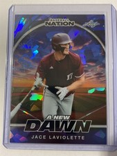 Jace LaViolette guardians 2025 Leaf Nation New Dawn Crystal Blue 7/7