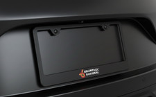 Buick Grand National Black Metal License Plate Frame With Hardware